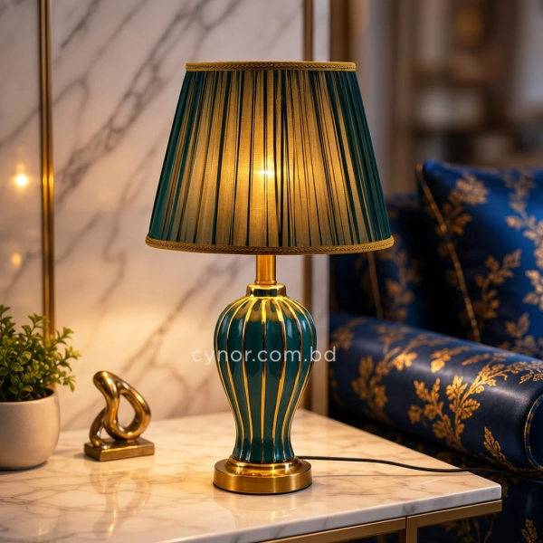 TL296-Green-Green-and-Golden-Color-Ceramic-and-Metal-Body-with-Green-Color-Shade-table-Lamp-01