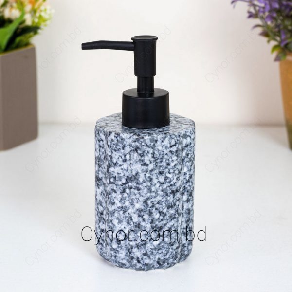 Ceramic Made Body Plastic Cap Soap Shampoo Shower Gel Dispenser