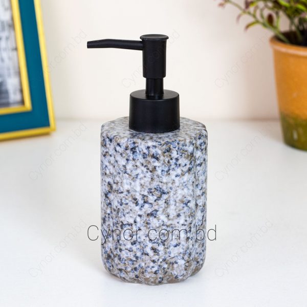 Ceramic Made Body Plastic Cap Soap Shampoo Shower Gel Dispenser