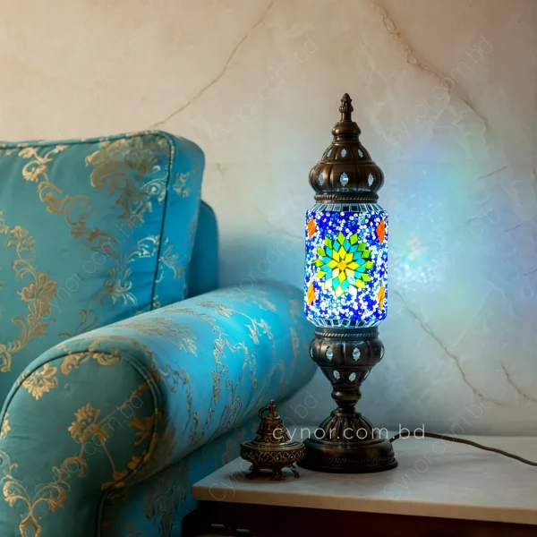 TL353-Star-Mosaic-and-Glass-Stone-Made-Metal-Body-Star-Design-Turkish-Table-Lamp-(7)