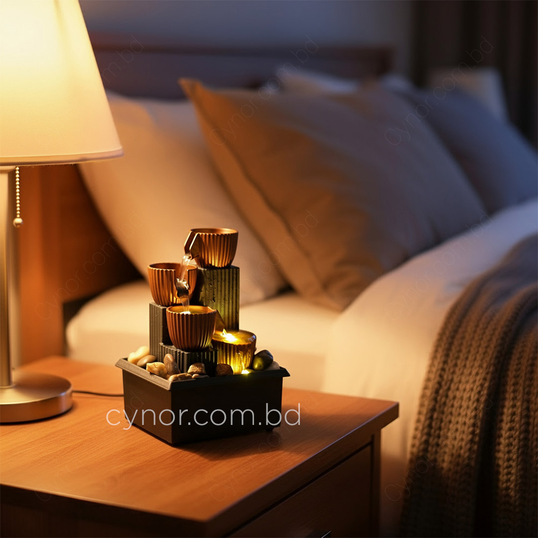 HD241-10-Plastic-Body-USB-Powered-Small-Size-LED-Fountain-Feng-Shui-Style-Tabletop-Decor-with-Decorative-Stones-(5)