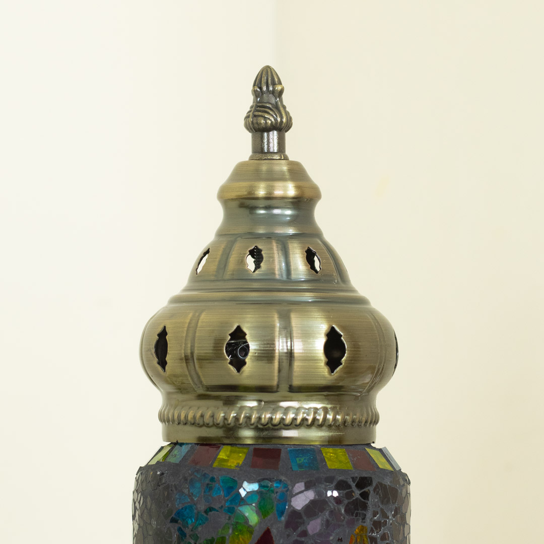 TL353-4-Multicolor Turkish Mosaic Table Lamp with Metal Body and Glass Stones (8)