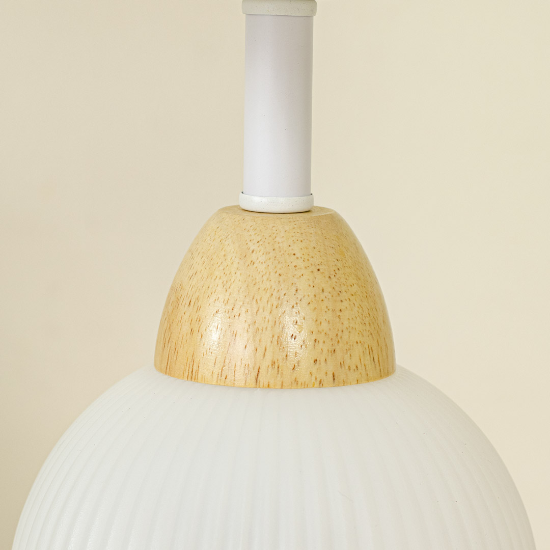 TL379-2-Metal and Acrylic Table Lamp with Bamboo Design and Texture Plastic Shade (7)