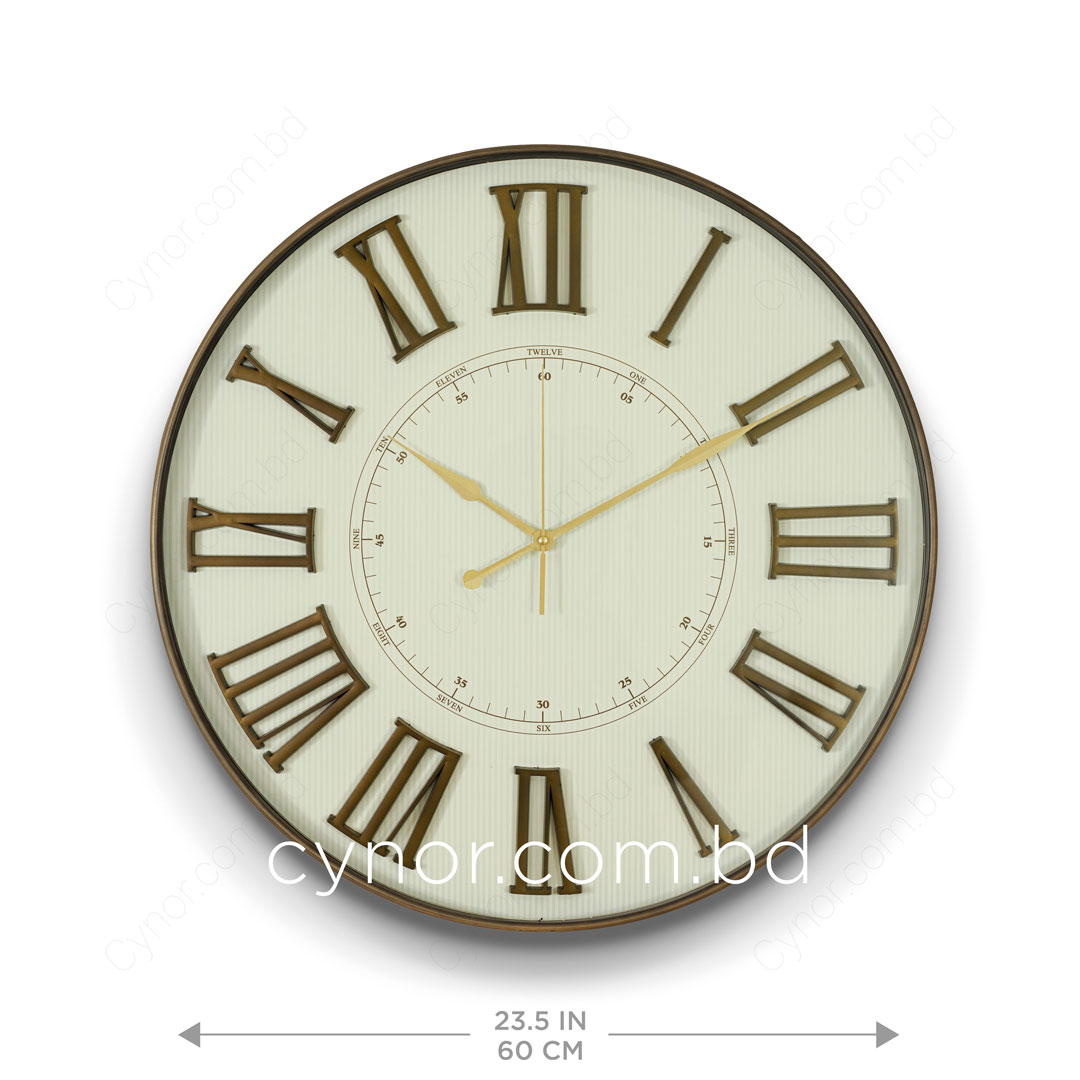 WC714-3-Antique-Style-Wood-and-Cream-Color-Wall-Clock-with-Fiber-Body-Glass-Dial-Texture-Design-(10)