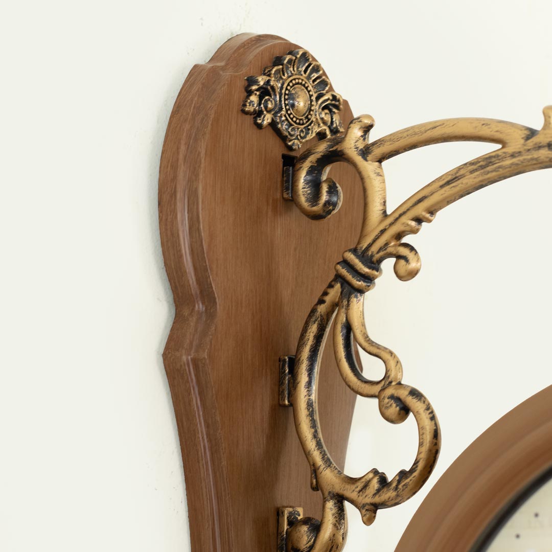 WC733-2-Vintage Style Double Sided Station Wall Clock Fiber Body Glass Dial (7)