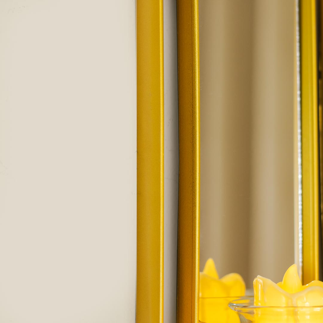 CH132-2-Decorative Mirror Design Gold Wall Candle Holders Set with Glass Cups (7)