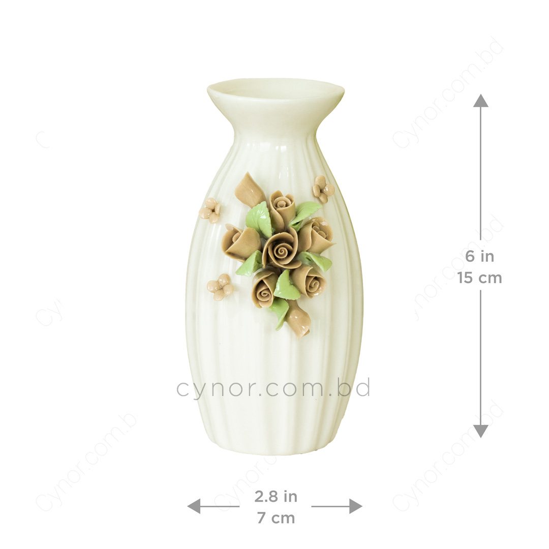 HD243-4-Floral Design Ceramic Porcelain Vase (3)