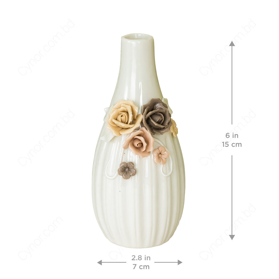 HD244-3-Ceramic Porcelain Vase with Floral Design (3)