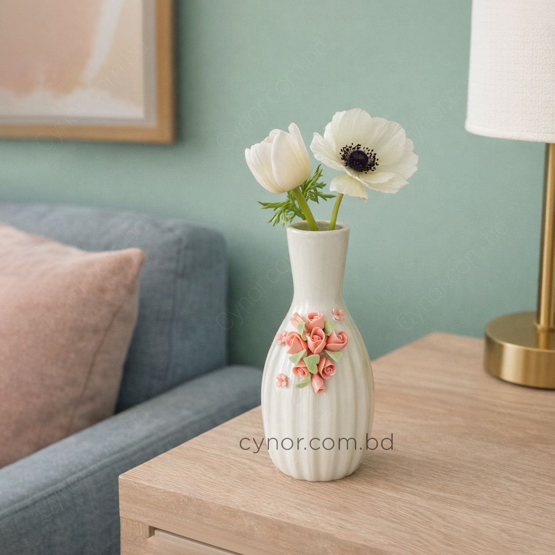 HD245-3-Ceramic Porcelain Floral Design Vase (1)