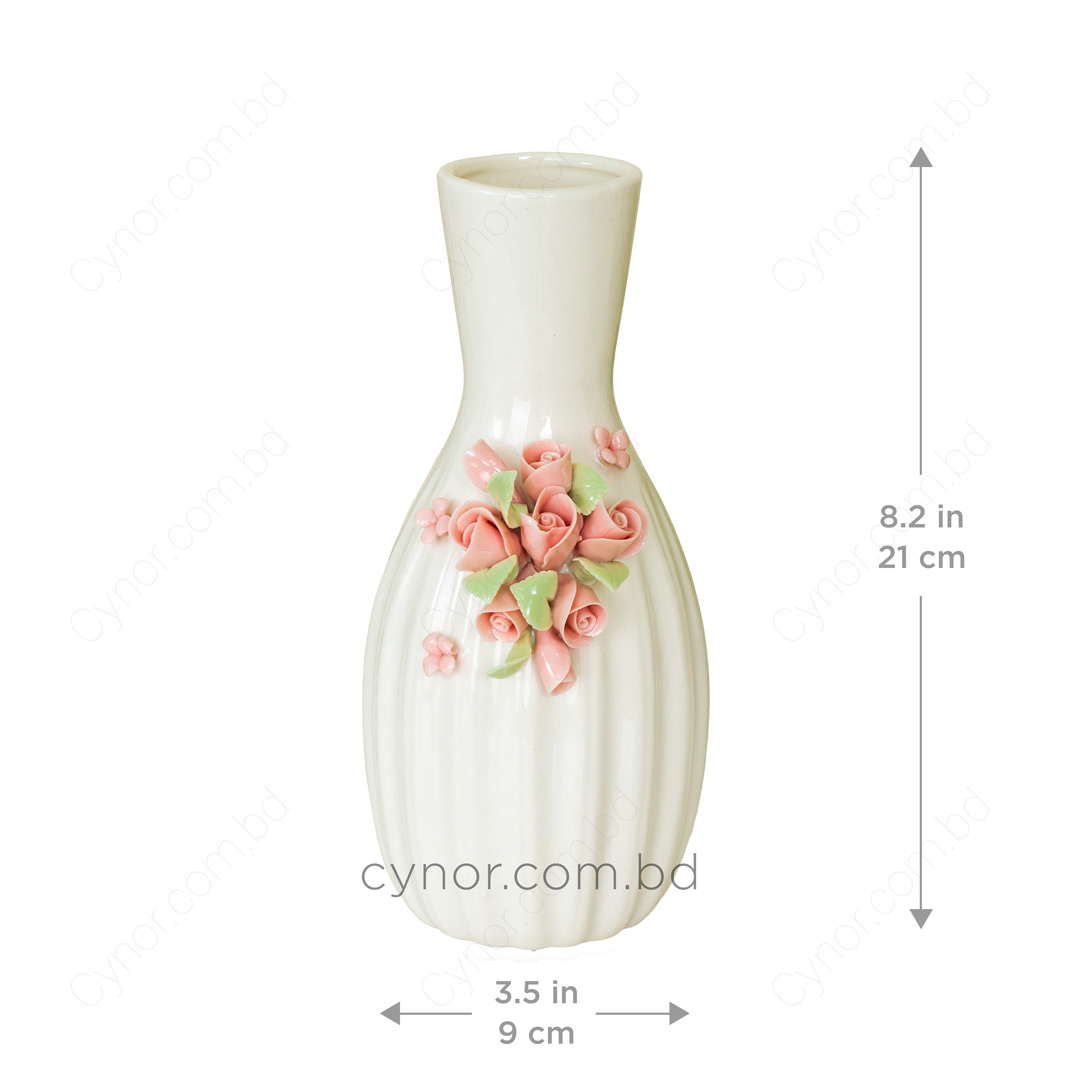 HD245-3-Ceramic Porcelain Floral Design Vase (3)