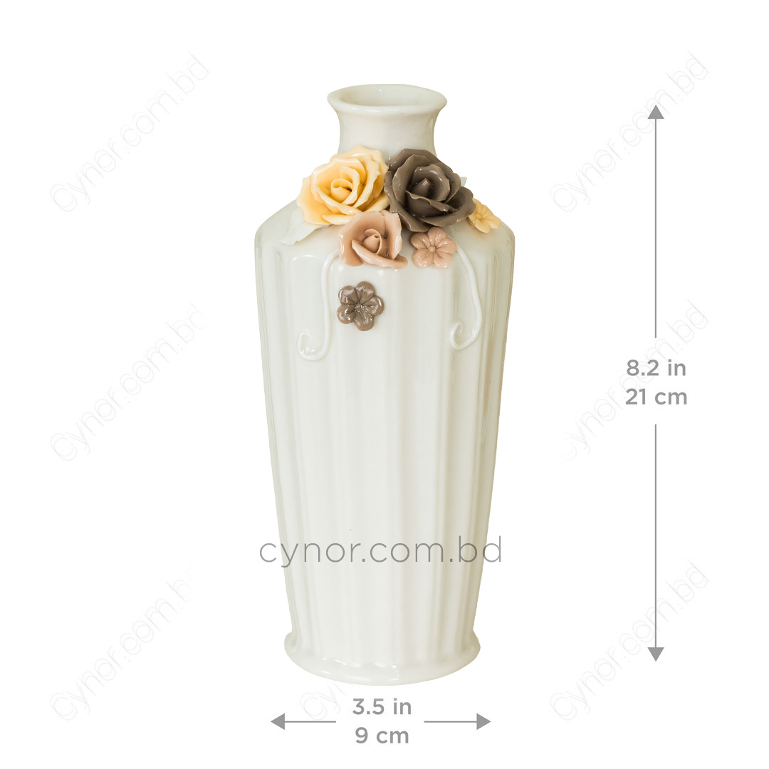 HD247-1-Ceramic Porcelain Vase with Floral Design (3)
