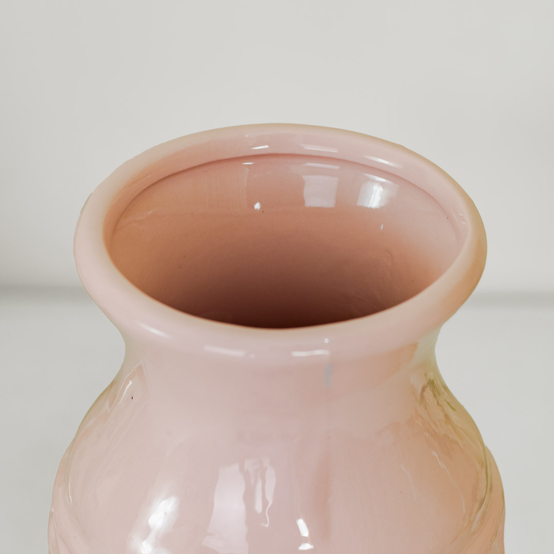 HD253-Pink-Pink Porcelain Ceramic Flower Vase Decorative Floral Design (4)