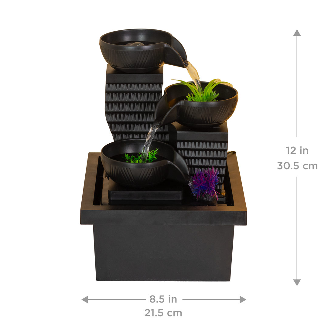HD262-1-USB-Powered LED Feng Shui Tabletop Fountain Indoor Water Feature (3)