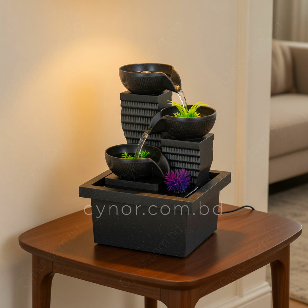 HD262-1-USB-Powered LED Feng Shui Tabletop Fountain Indoor Water Feature (7)