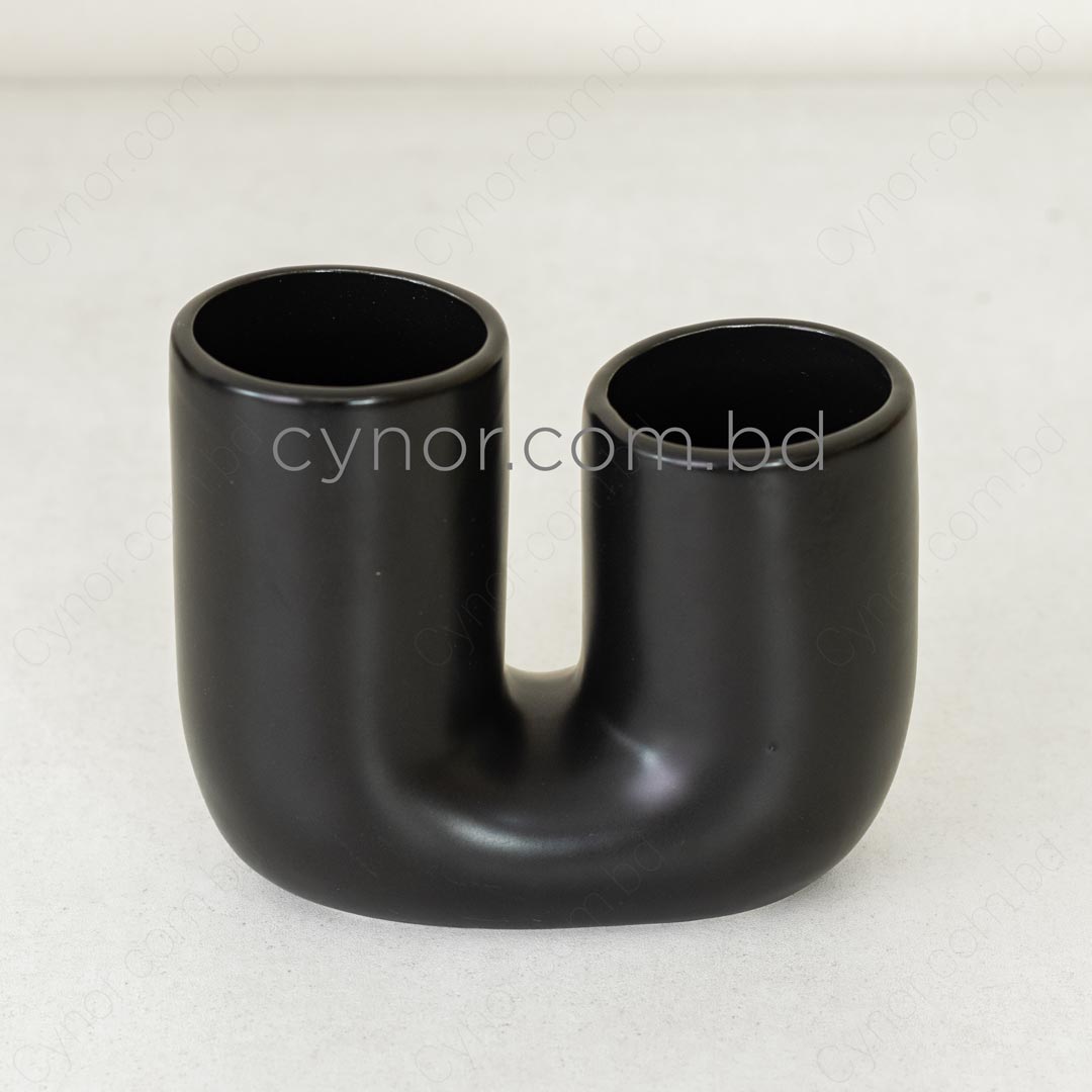 KC226-Black-Black Porcelain Ceramic Bathroom Accessory Set 4 Pieces (5)