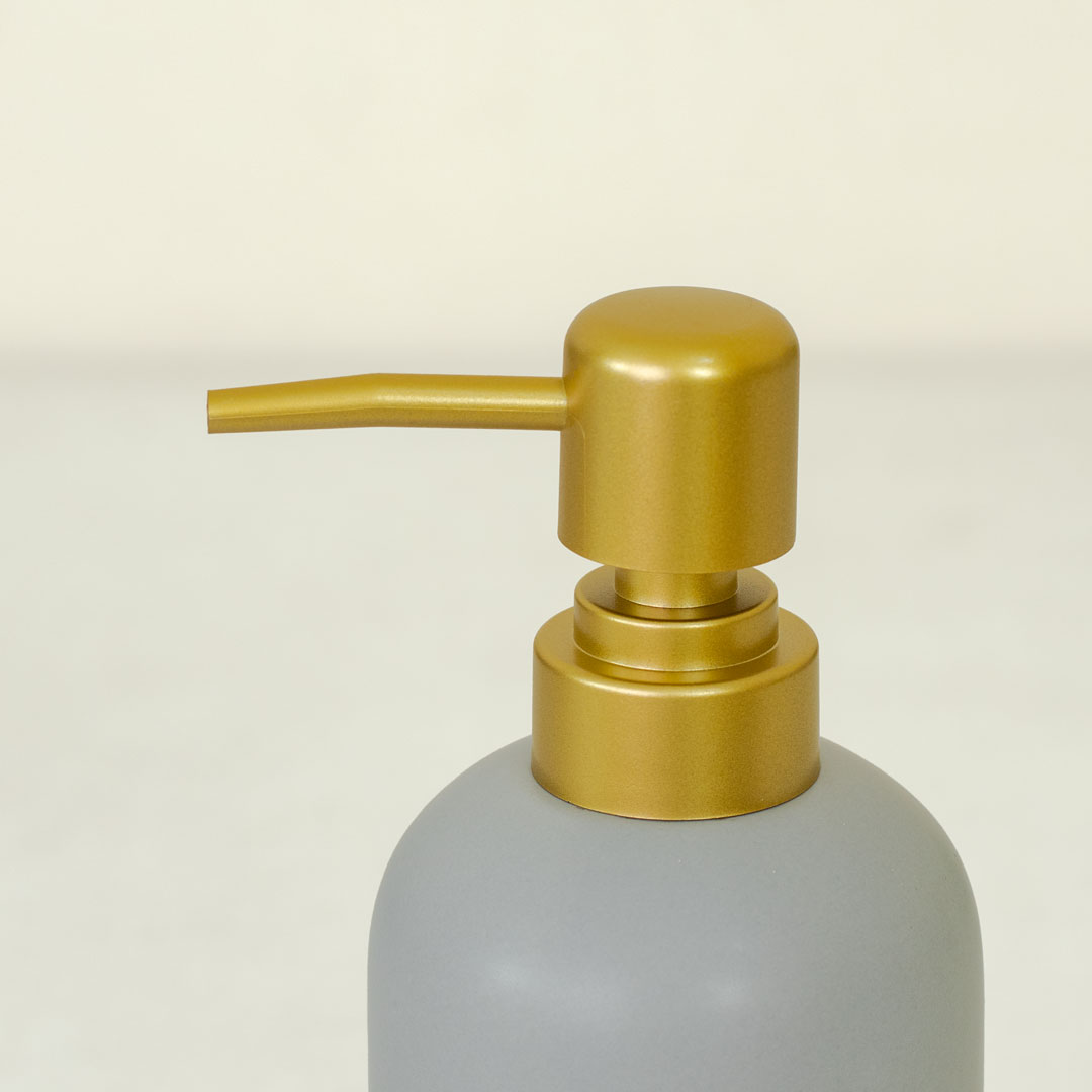 KC231-Ash-Ash Golden Porcelain Ceramic Soap Shampoo Lotion Dispenser (3)
