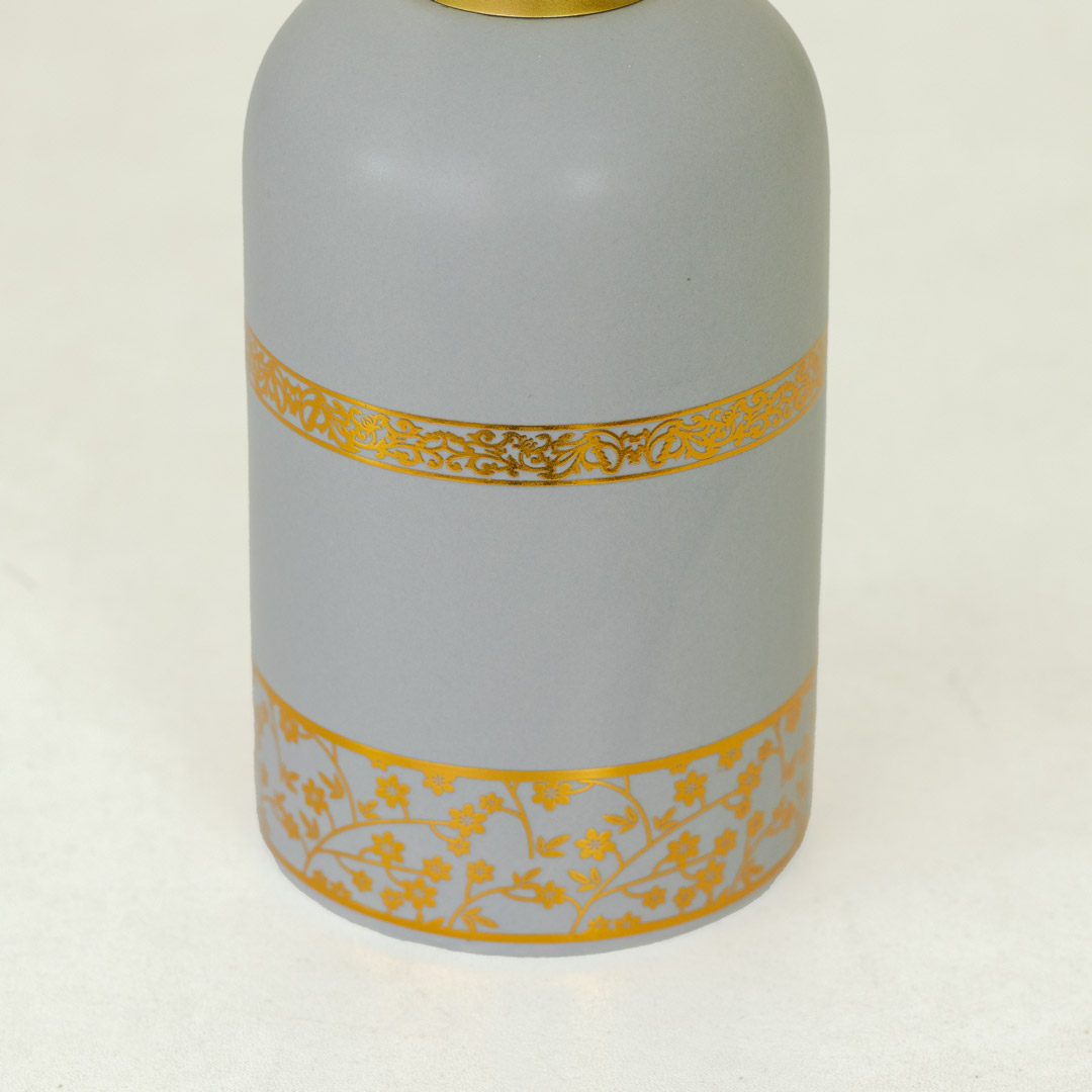 KC231-Ash-Ash Golden Porcelain Ceramic Soap Shampoo Lotion Dispenser (4)