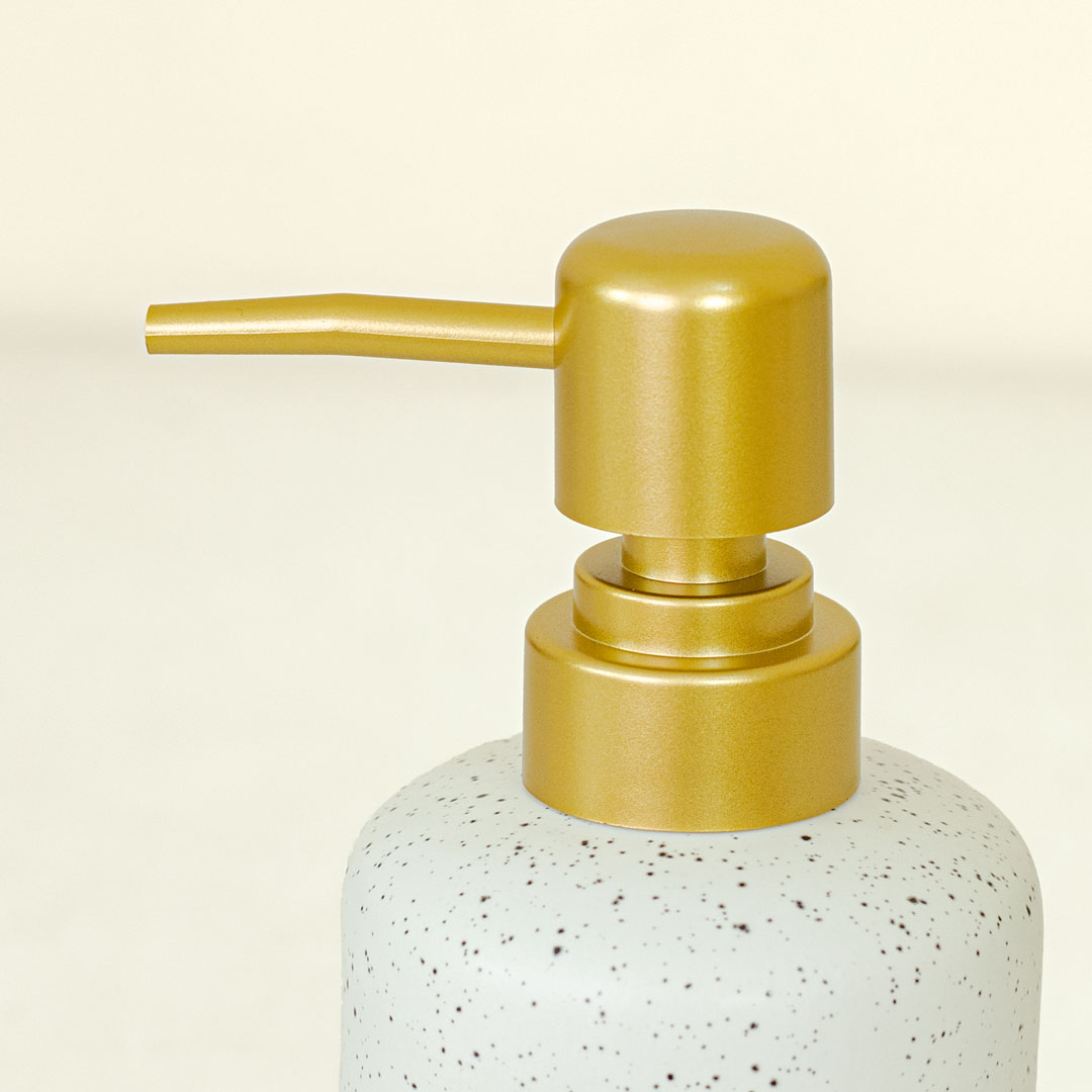 KC232-White-Porcelain Ceramic Soap, Shampoo and Lotion Dispenser White (5)