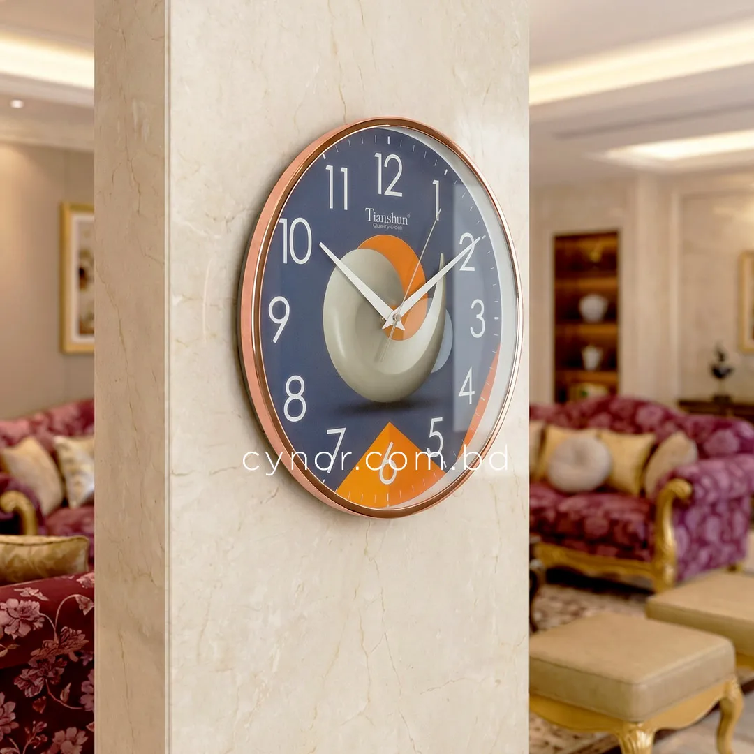 WC749-1-Modern Minimalist Geometric Wall Clock with Glass Dial and Fiber Frame (1) WC749-1-Modern Minimalist Geometric Wall Clock with Glass Dial and Fiber Frame (1)