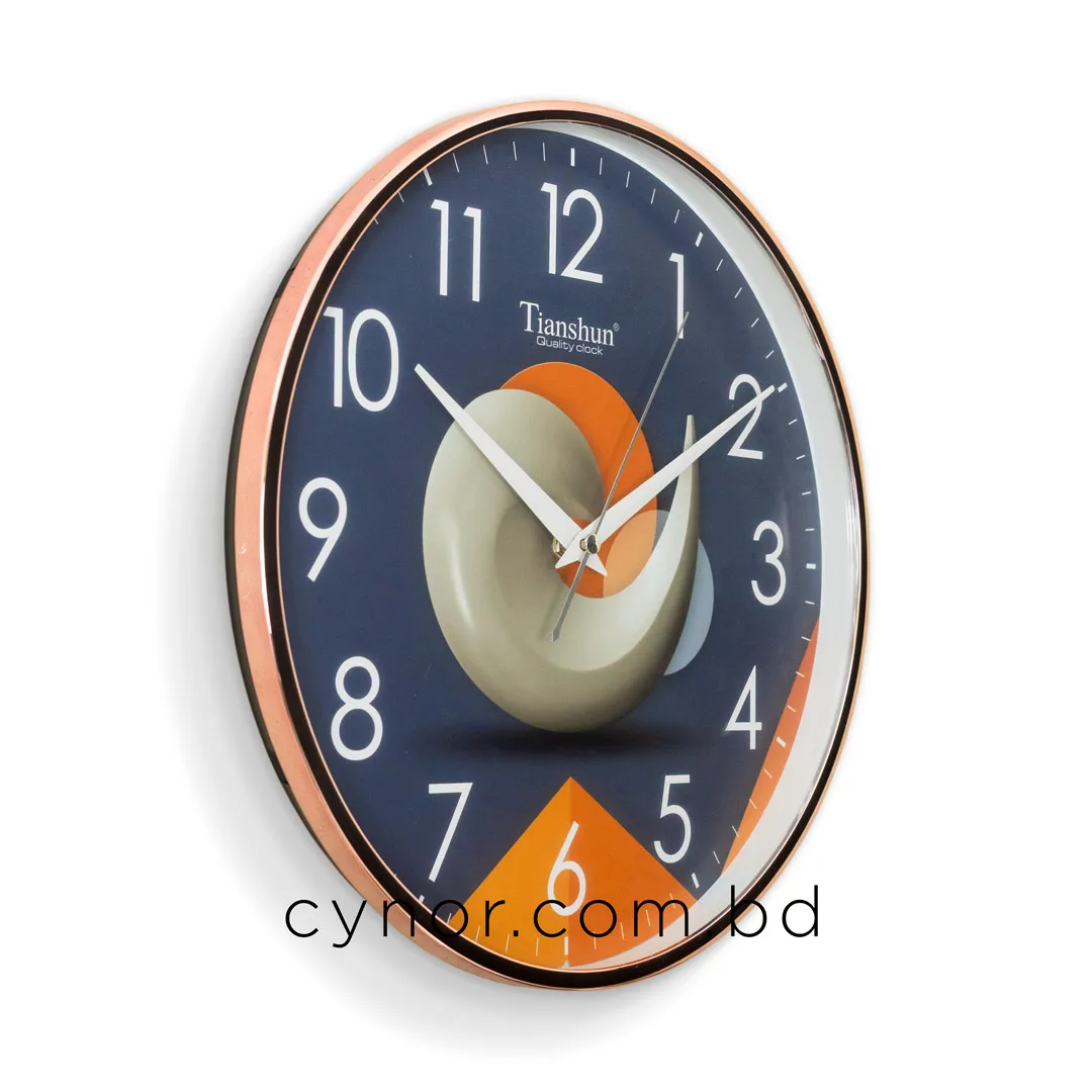 WC749-1-Modern Minimalist Geometric Wall Clock with Glass Dial and Fiber Frame (4) WC749-1-Modern Minimalist Geometric Wall Clock with Glass Dial and Fiber Frame (4)