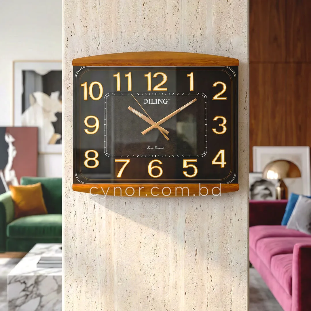 WC750-Black-Executive Rectangular Wall Clock Black Floral Dial Textured Fiber Frame (1) WC750-Black-Executive Rectangular Wall Clock Black Floral Dial Textured Fiber Frame (1)