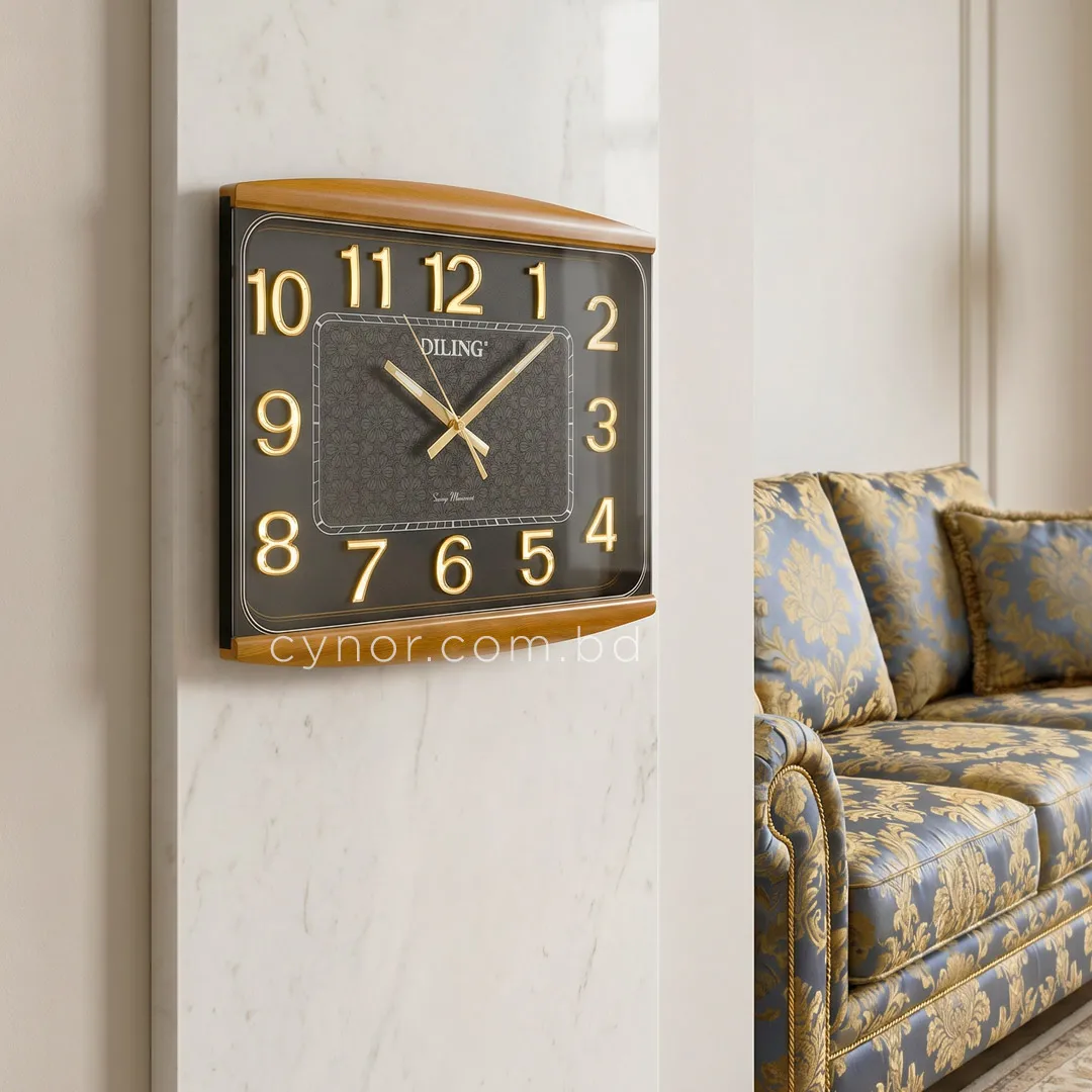 WC750-Black-Executive Rectangular Wall Clock Black Floral Dial Textured Fiber Frame (2) WC750-Black-Executive Rectangular Wall Clock Black Floral Dial Textured Fiber Frame (2)
