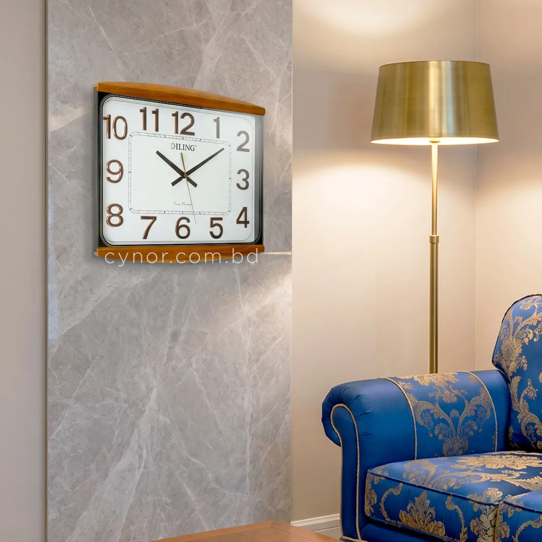 WC750-White-Executive Rectangular Wall Clock White Dial Wood Textured Fiber Frame (10) WC750-White-Executive Rectangular Wall Clock White Dial Wood Textured Fiber Frame (10)