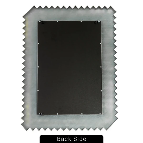 WR728-Luxury Golden Geometric Grid Decorative Wall Mirror Fiber Frame (9)