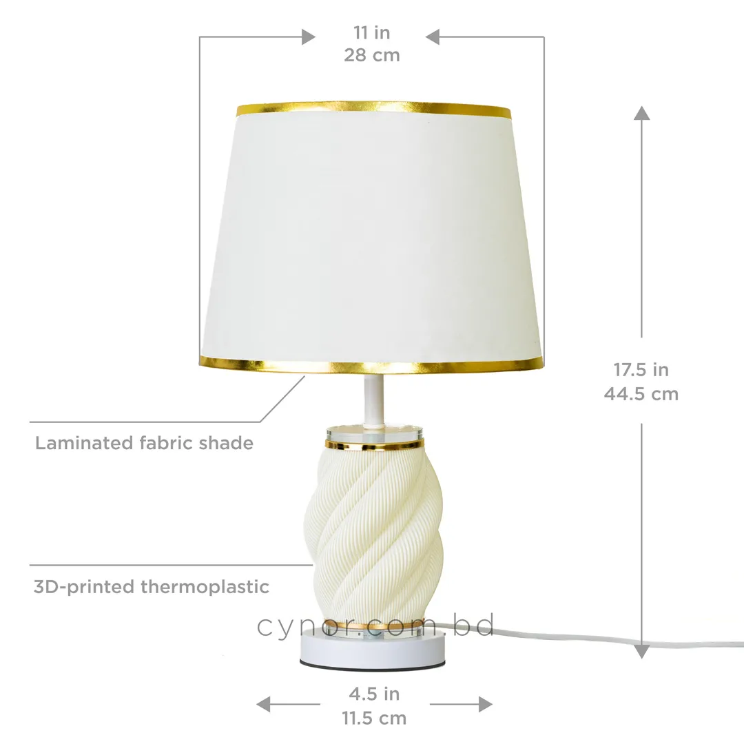 TL392-1-3D-Printed-Aurora-Spiral-Table-Lamp-with-Fabric-Shade-and-White-Metal-Base-(10) TL392-1-3D-Printed-Aurora-Spiral-Table-Lamp-with-Fabric-Shade-and-White-Metal-Base-(10)