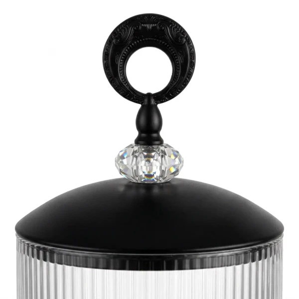 KC241-3-4L-Luxury-Ribbed-Glass-Beverage-Dispenser-with-Matte-Black-Stainless-Steel-Stand-4