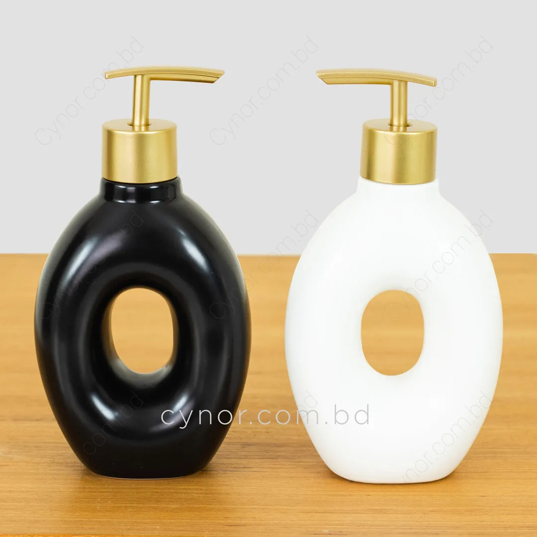 KC245-Nordic Sculptural Ceramic Porcelain Soap Shampoo Lotion Dispenser (6) KC245-Nordic Sculptural Ceramic Porcelain Soap Shampoo Lotion Dispenser (6)
