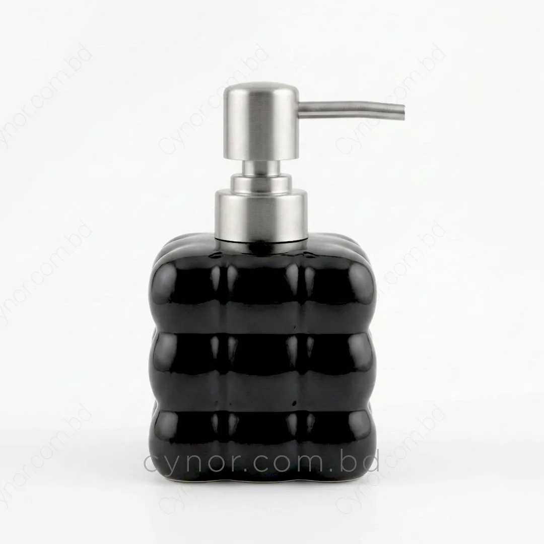 KC249-Ceramic Porcelain Quilted Design Soap Shampoo Lotion Dispenser (3) KC249-Ceramic Porcelain Quilted Design Soap Shampoo Lotion Dispenser (3)