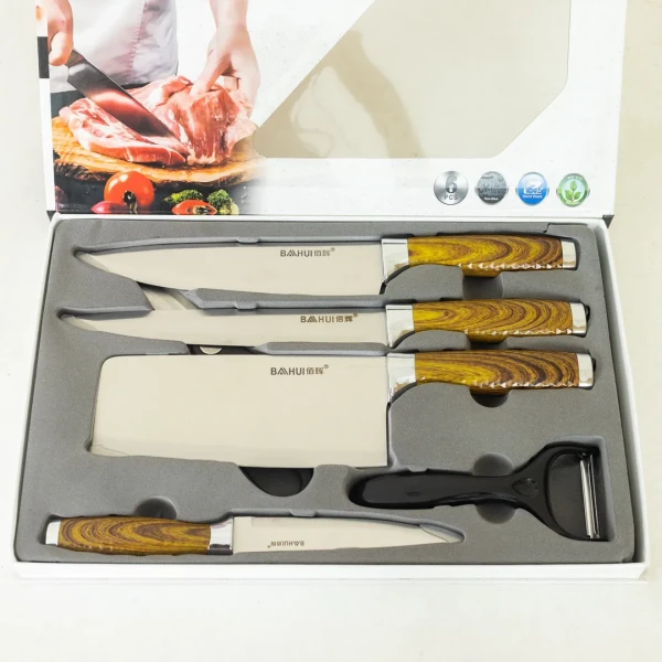 KC252-1-Bahui 6 Pcs Stainless Steel Kitchen Knife Set (3)