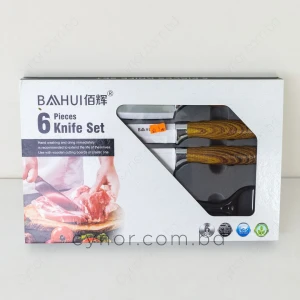KC252-1-Bahui 6 Pcs Stainless Steel Kitchen Knife Set (5)