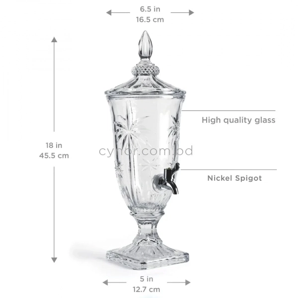 KC253-3L-Premium-Starburst-Crystal-Cut-Glass-Beverage-Dispenser-with-Nickel-Spigot-00