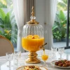 KC258-4L-Luxury-Glass-Beverage-Dispenser-with-Golden-Stainless-Steel-Lid-and-Base-1