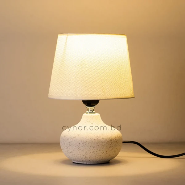TL393-Ceramic-Body-Stone-Texture-Compact-Table-Lamp-with-Textured-Fabric-Shade-3