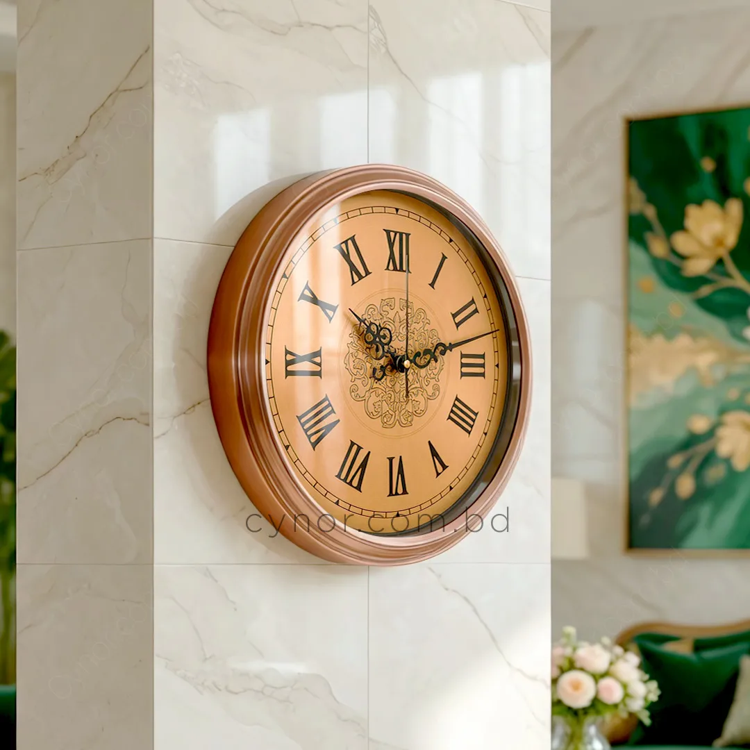 WC771-1-Premium Metal Roman Numeral Wall Clock with Filigree Center and Glass Dial (2) WC771-1-Premium Metal Roman Numeral Wall Clock with Filigree Center and Glass Dial (2)