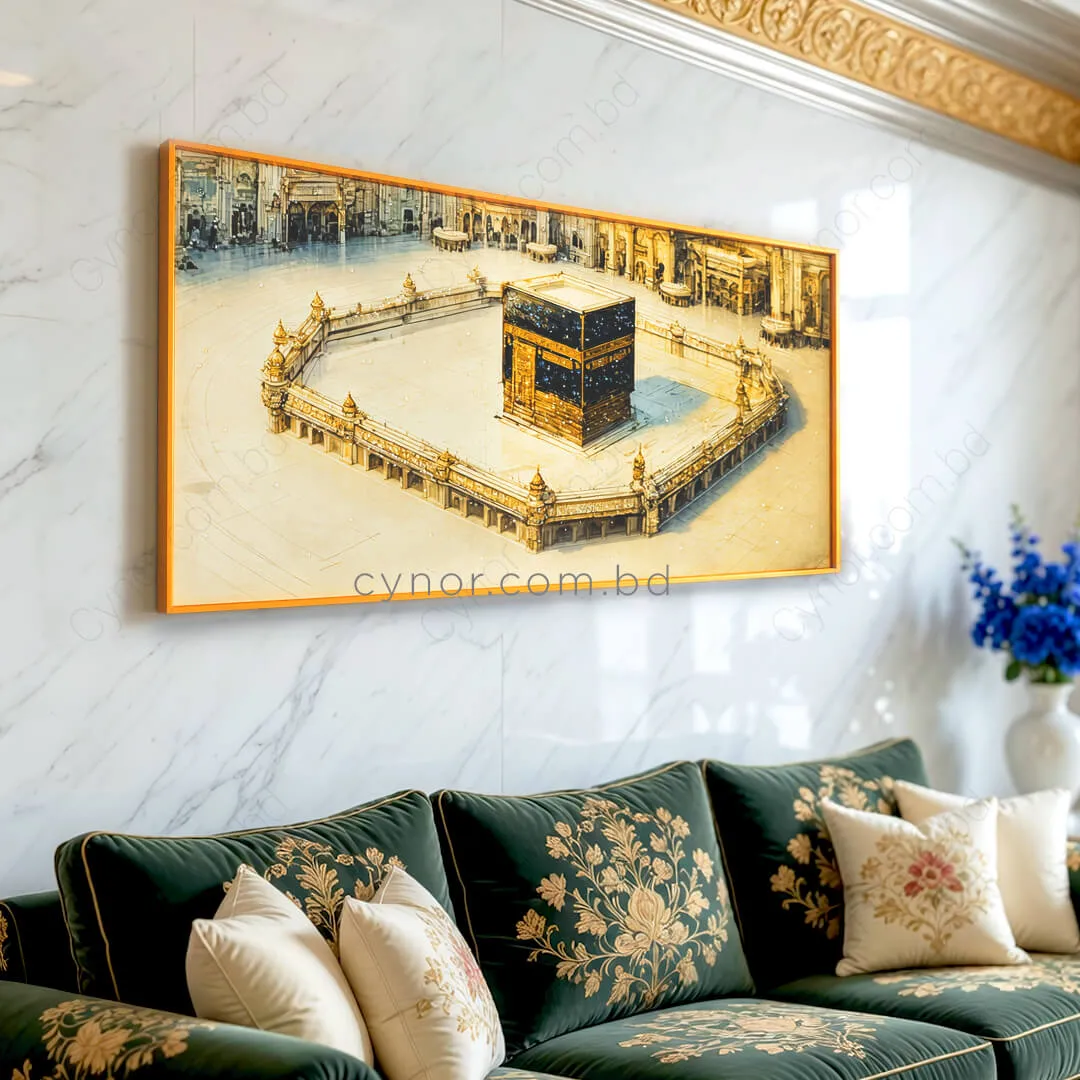 WR680-8-Kaaba Masjid al-Haram Wall Art with Resin Stone Design and Aluminium Frame (1) WR680-8-Kaaba Masjid al-Haram Wall Art with Resin Stone Design and Aluminium Frame (1)