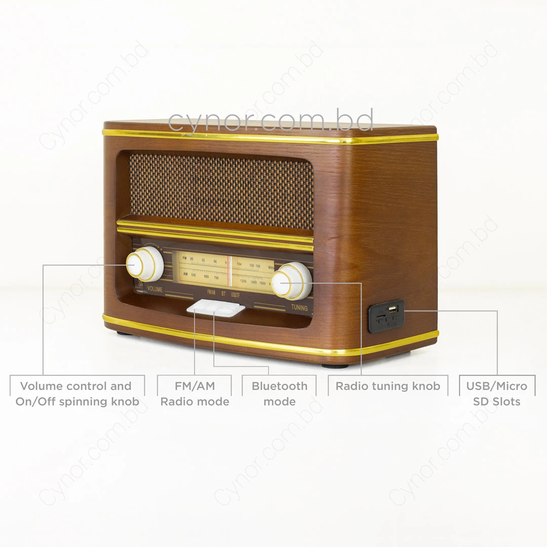 HD278-Luxury Vintage European-Inspired Wooden Bluetooth Speaker and Multi-Band Radio (4) HD278-Luxury Vintage European-Inspired Wooden Bluetooth Speaker and Multi-Band Radio (4)