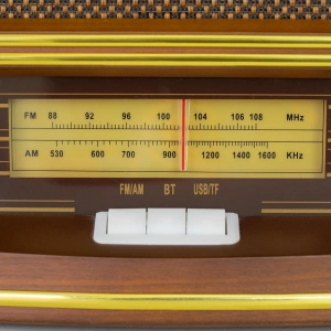 HD278-Luxury Vintage European-Inspired Wooden Bluetooth Speaker and Multi-Band Radio (9)