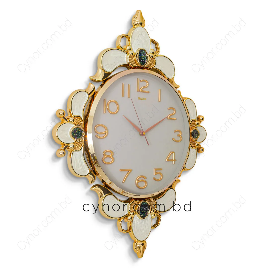 WC742-Ash-Ornamental-Wall-Clock-Ash-Dial-Fiber-Body-Golden-Green-Cream-Decorative-Finish-3 WC742-Ash-Ornamental-Wall-Clock-Ash-Dial-Fiber-Body-Golden-Green-Cream-Decorative-Finish-3