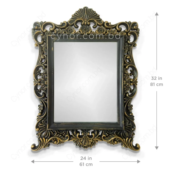 WR735-Antique-Ornamental-Frame-Wall-Mirror-with-Premium-Fiber-Construction-2