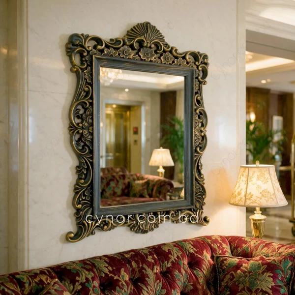 WR735-Antique-Ornamental-Frame-Wall-Mirror-with-Premium-Fiber-Construction-8