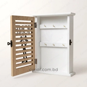 WR737-2-Wooden Key Cabinet with HOME Lettering and Vintage Key Accent (4)