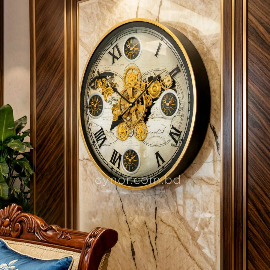 WC795-Luxury Antique Style World Map Multi Time zone Mechanical Gear Wall Clock with Metal Frame Glass Dial (12) WC795-Luxury Antique Style World Map Multi Time zone Mechanical Gear Wall Clock with Metal Frame Glass Dial (12)