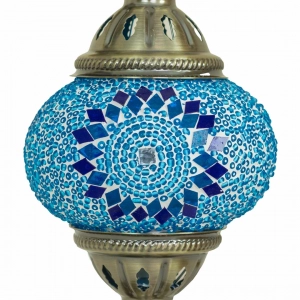 TL406-2-Blue and Purple Turkish Mosaic Lamp Mosaic Glass Globe Brass Metal Body (5)