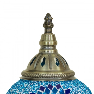 TL406-2-Blue and Purple Turkish Mosaic Lamp Mosaic Glass Globe Brass Metal Body (7)