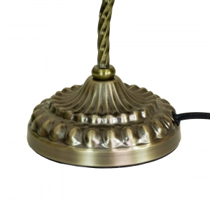 TL408-1-Multicolor Star Glass Globe Turkish Mosaic Swan Neck Table Lamp with Brass Metal Body (5)