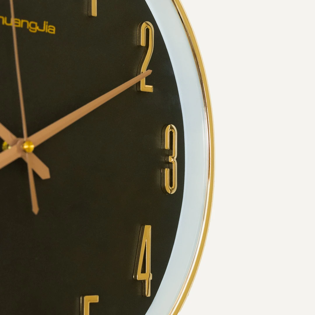 WC740-Black-2-Baroque Style Pendulum Wall Clock Black Dial Fiber Body with Decorative Jewel like Accents (8) WC740-Black-2-Baroque Style Pendulum Wall Clock Black Dial Fiber Body with Decorative Jewel like Accents (8)